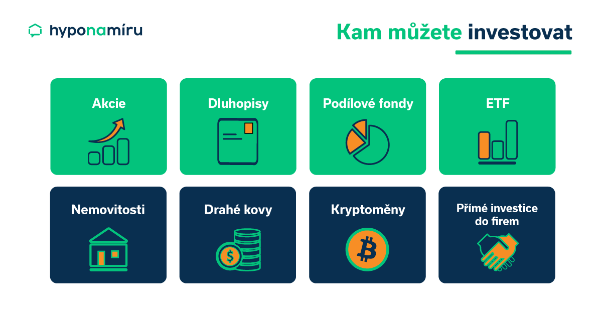 Kam investovat peníze na důchod
