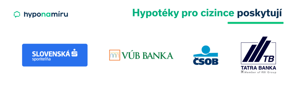 Slovenské banky poskytující hypotéky Čechům