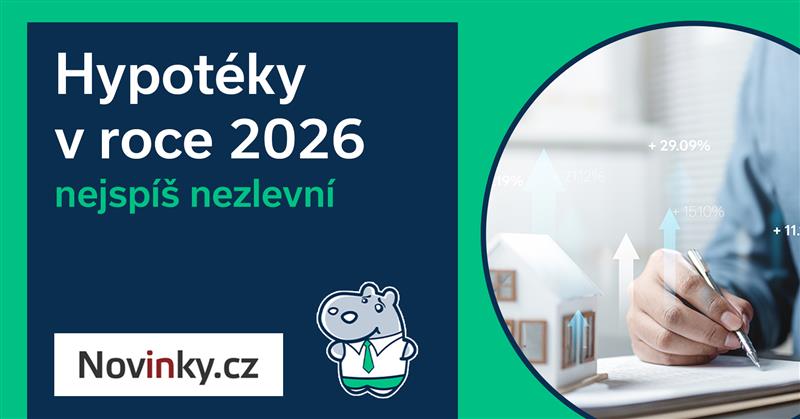 Hypotéky ani příští rok nejspíš nezlevní