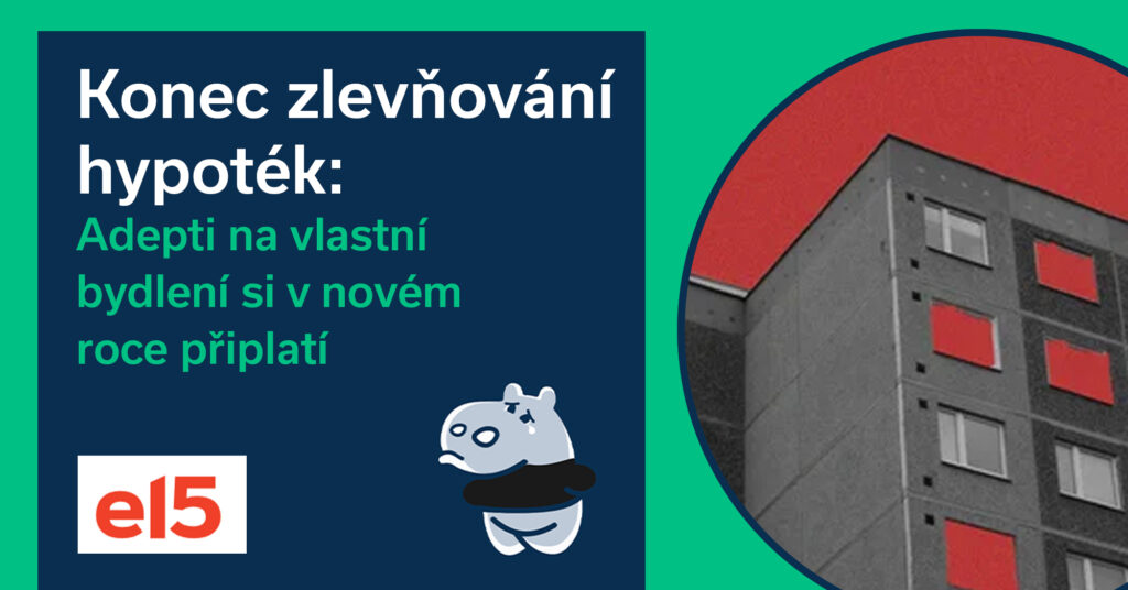 Konec zlevňování hypoték. Adepti na vlastní bydlení si v novém roce připlatí, o koho se banky poperou?