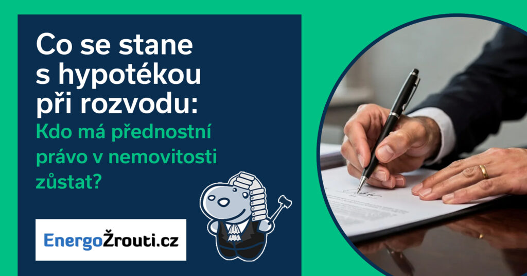 Co se stane s hypotékou při rozvodu: Kdo má přednostní právo v nemovitosti zůstat, a kdo se musí odstěhovat