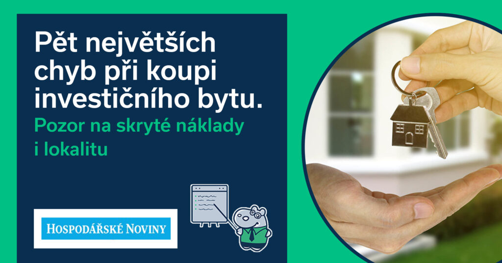 Pět největších chyb při koupi investičního bytu. Pozor na skryté náklady i lokalitu